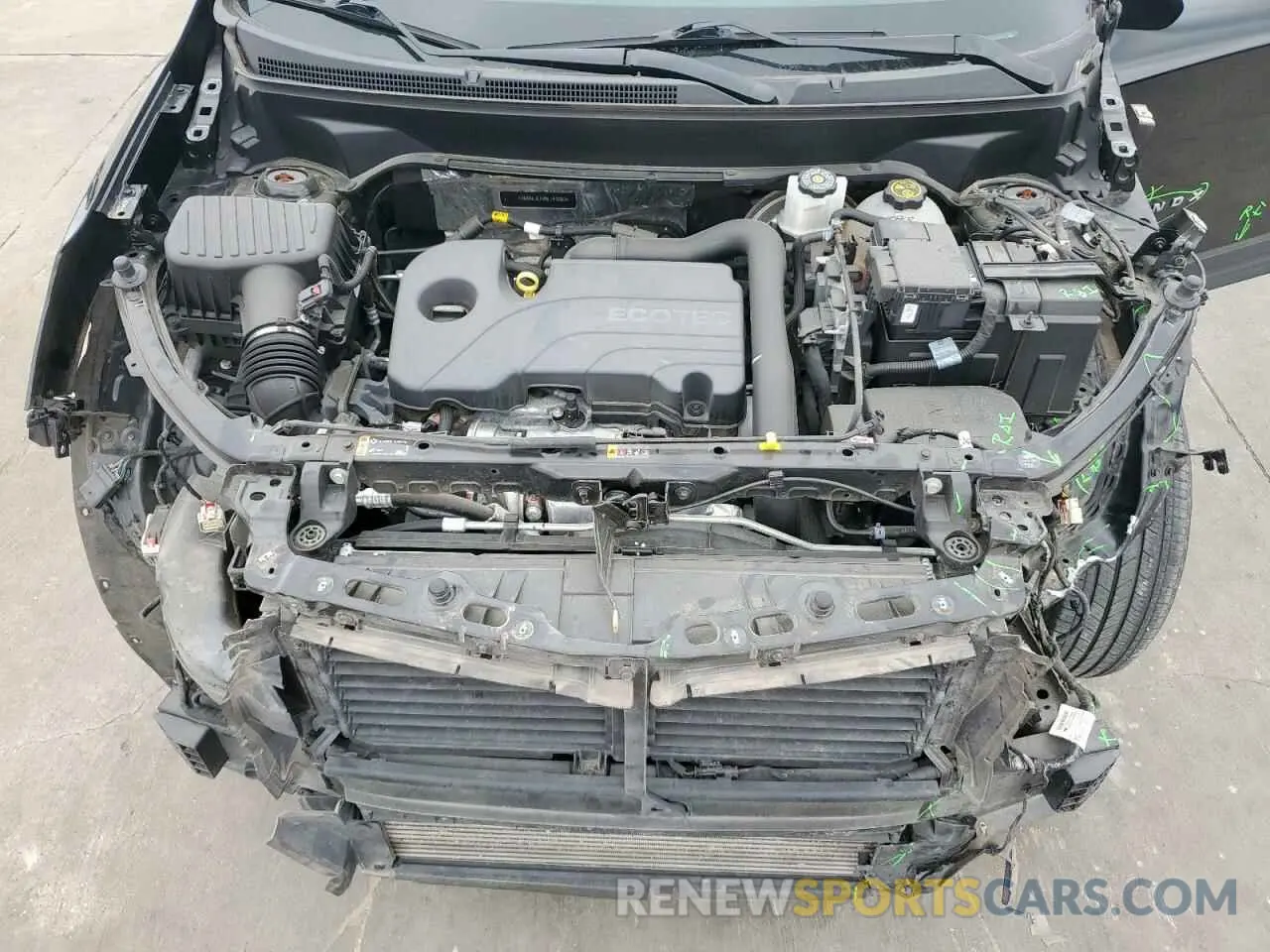 12 Photograph of a damaged car 3GNAXJEV3NL143083 CHEVROLET EQUINOX 2022