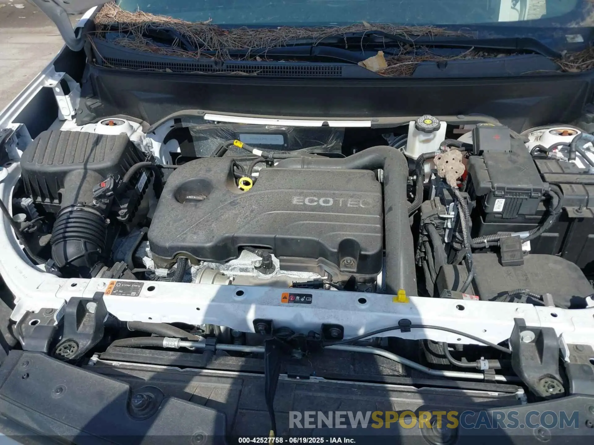 10 Photograph of a damaged car 3GNAXJEV4NL133078 CHEVROLET EQUINOX 2022