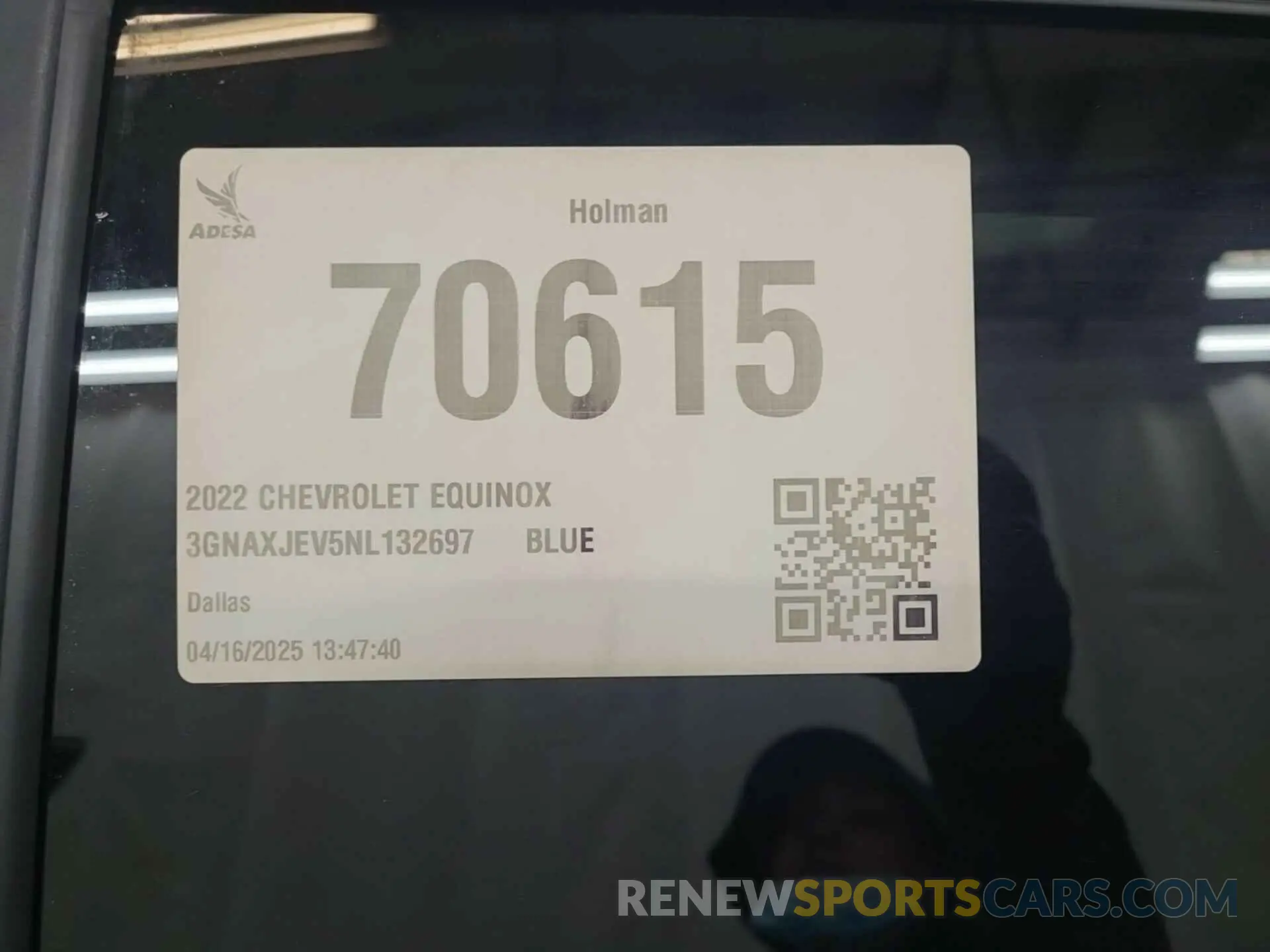 19 Photograph of a damaged car 3GNAXJEV5NL132697 CHEVROLET EQUINOX 2022