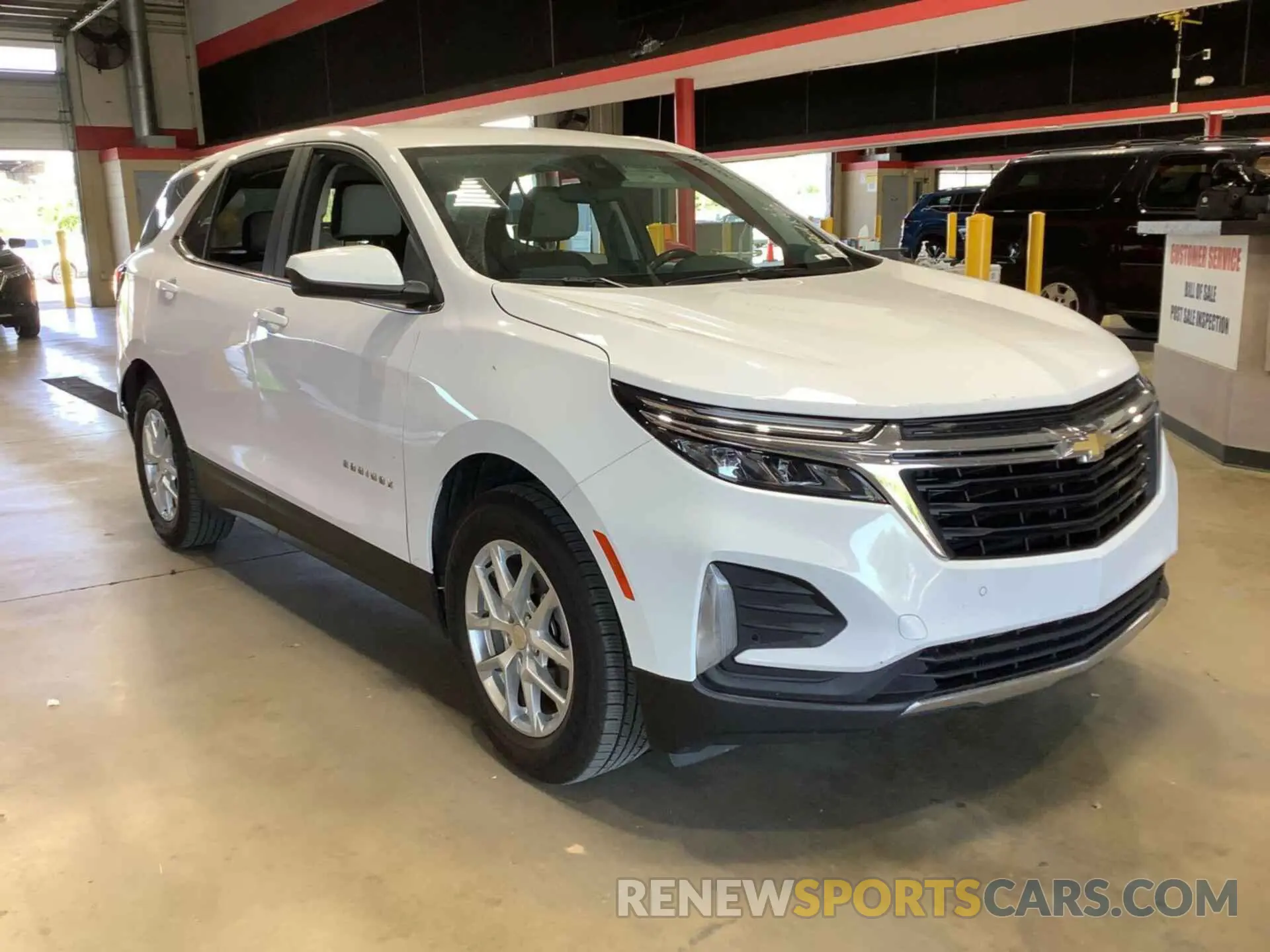 5 Photograph of a damaged car 3GNAXJEV5NL134949 CHEVROLET EQUINOX 2022