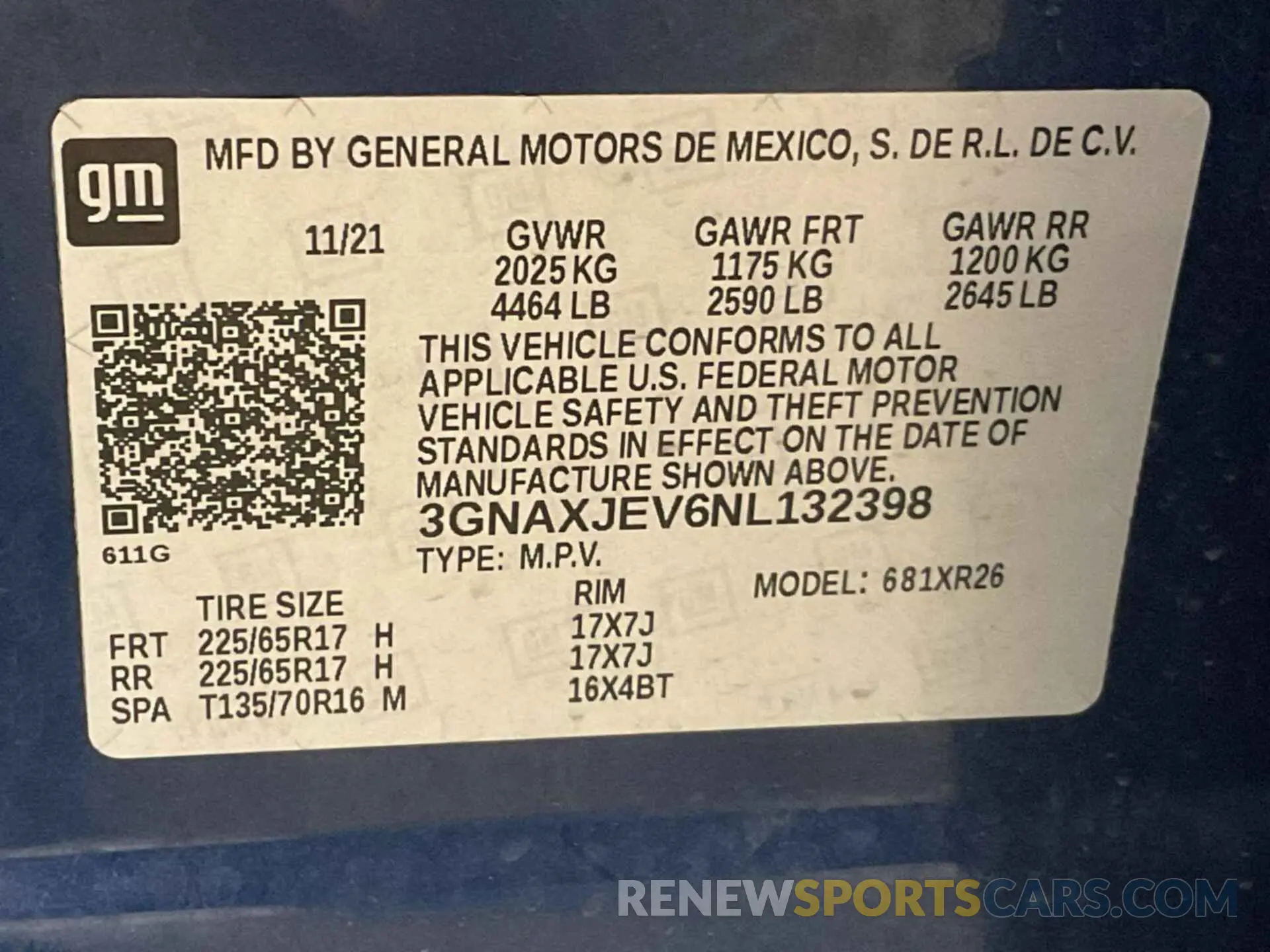 28 Photograph of a damaged car 3GNAXJEV6NL132398 CHEVROLET EQUINOX 2022