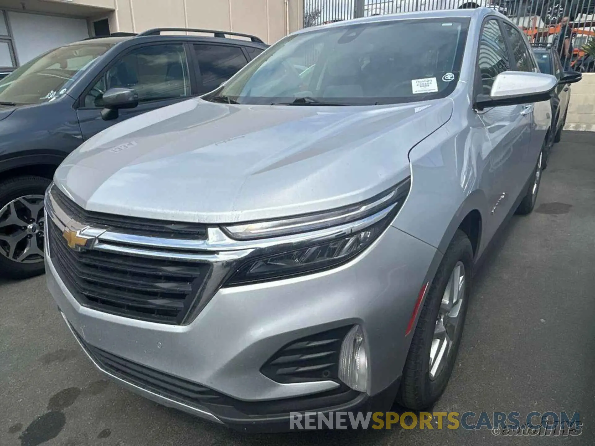 1 Photograph of a damaged car 3GNAXJEV6NL143594 CHEVROLET EQUINOX 2022