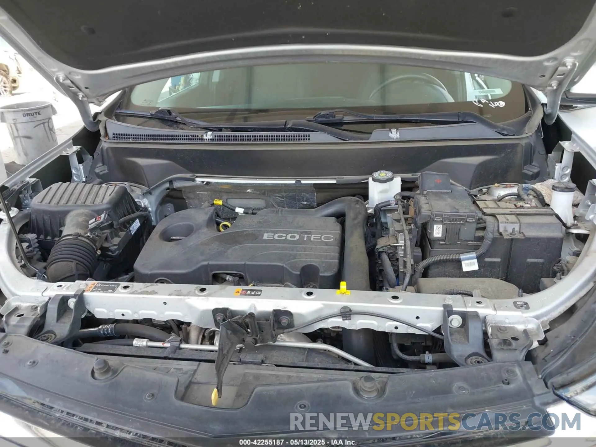 10 Photograph of a damaged car 3GNAXJEV7NL224880 CHEVROLET EQUINOX 2022