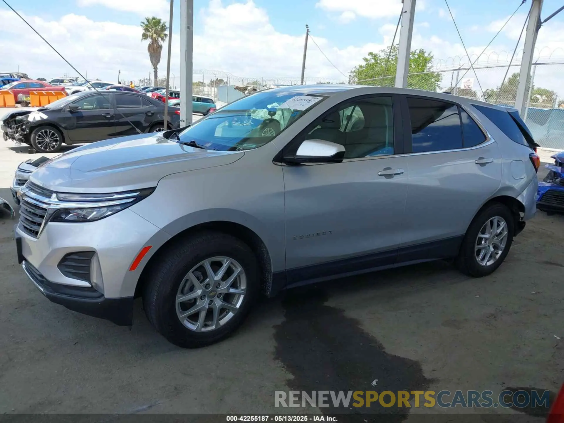 14 Photograph of a damaged car 3GNAXJEV7NL224880 CHEVROLET EQUINOX 2022