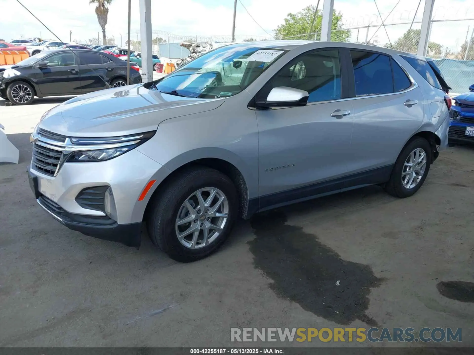 2 Photograph of a damaged car 3GNAXJEV7NL224880 CHEVROLET EQUINOX 2022