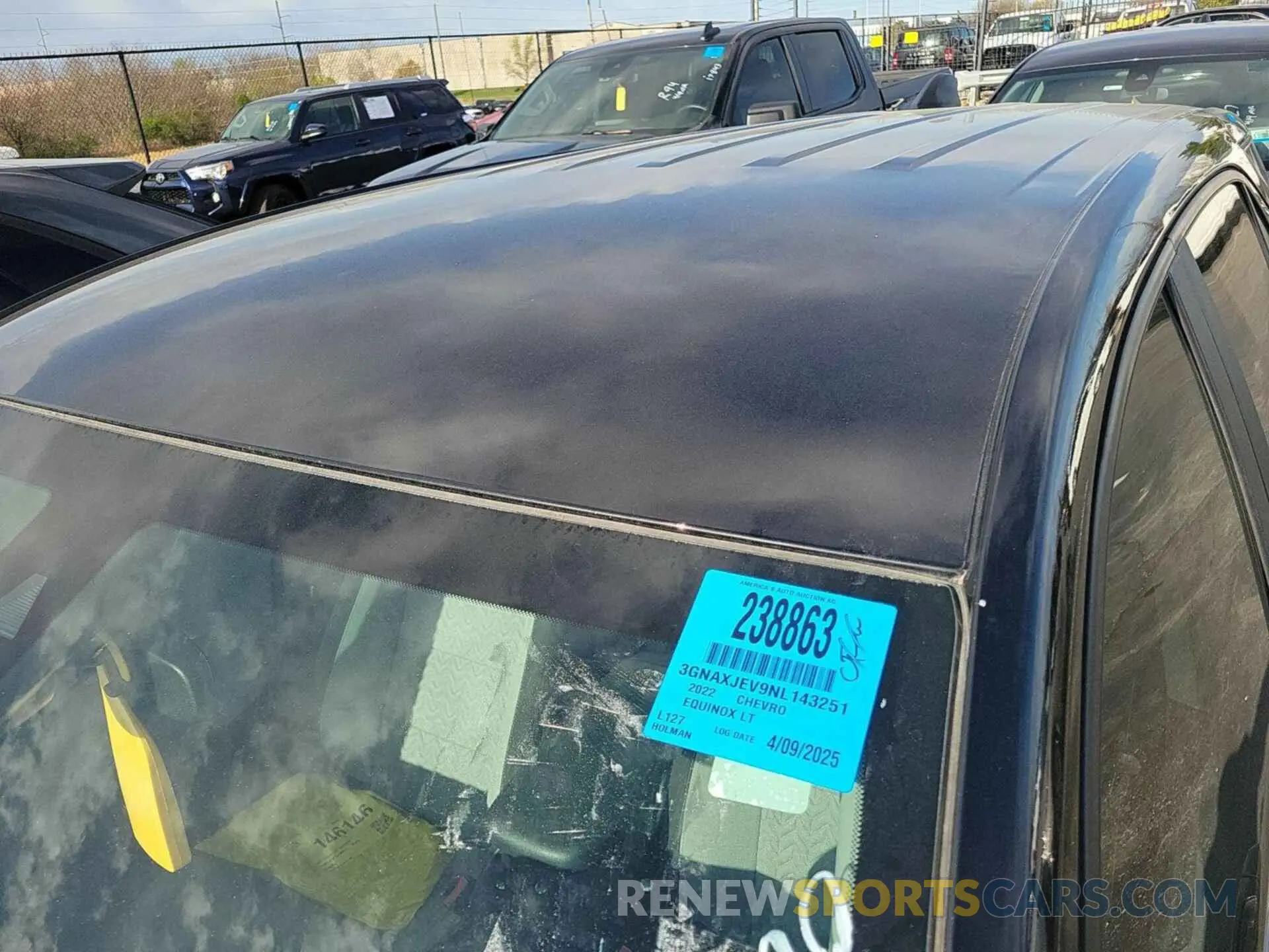 21 Photograph of a damaged car 3GNAXJEV9NL143251 CHEVROLET EQUINOX 2022