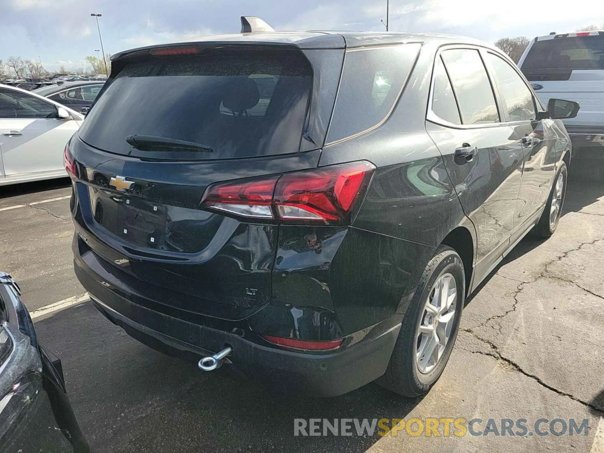 3 Photograph of a damaged car 3GNAXJEV9NL143251 CHEVROLET EQUINOX 2022