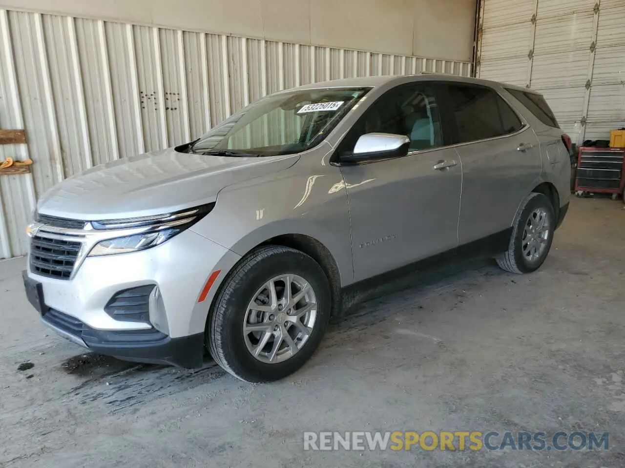 1 Photograph of a damaged car 3GNAXJEV9NL178887 CHEVROLET EQUINOX 2022