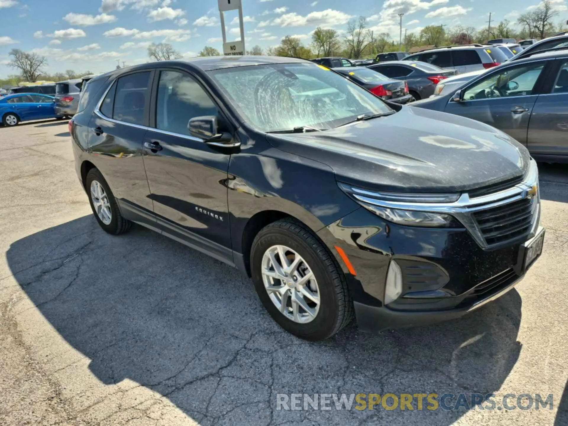 14 Photograph of a damaged car 3GNAXJEVXNL133702 CHEVROLET EQUINOX 2022