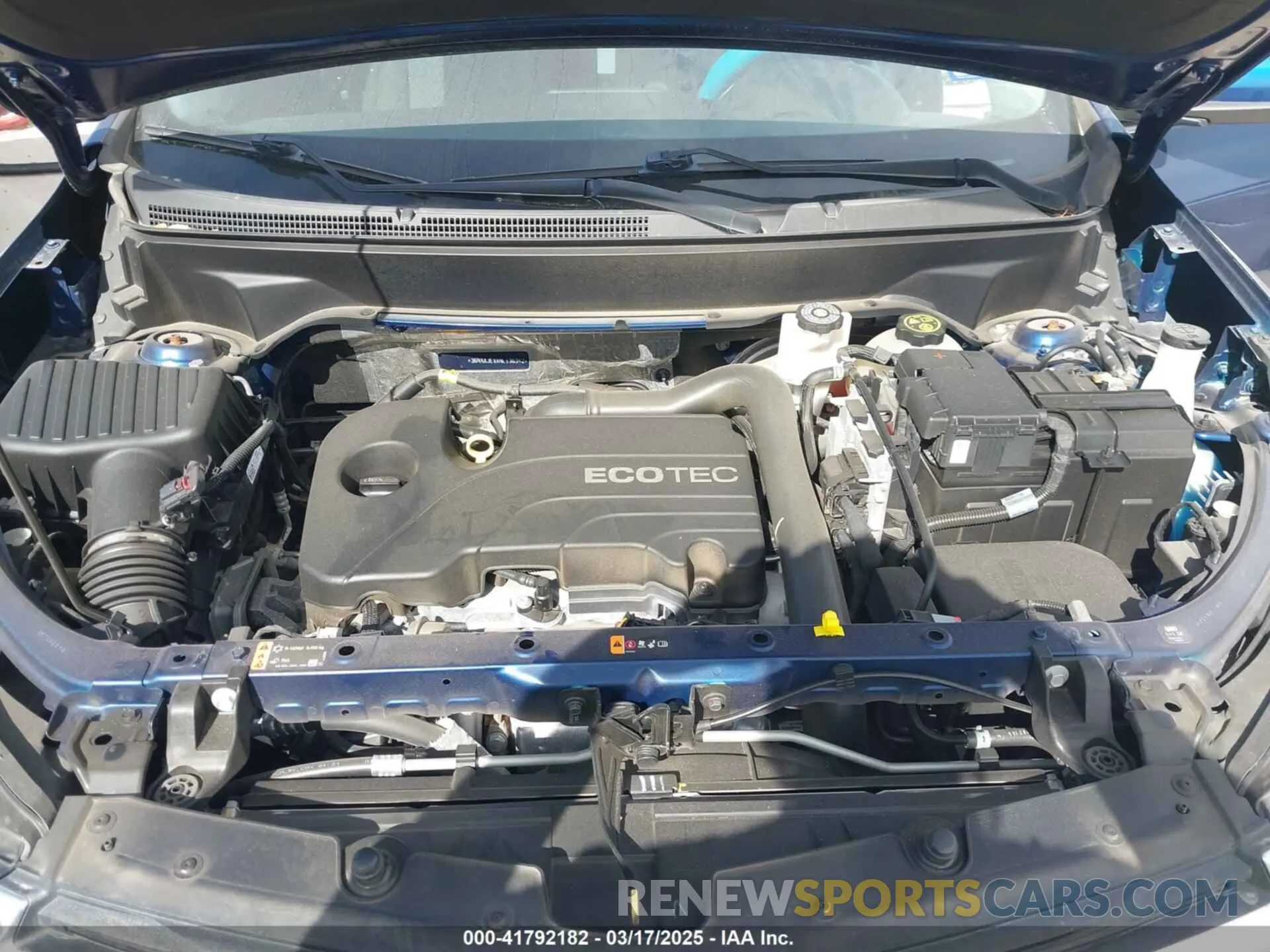 10 Photograph of a damaged car 3GNAXJEVXNL136342 CHEVROLET EQUINOX 2022