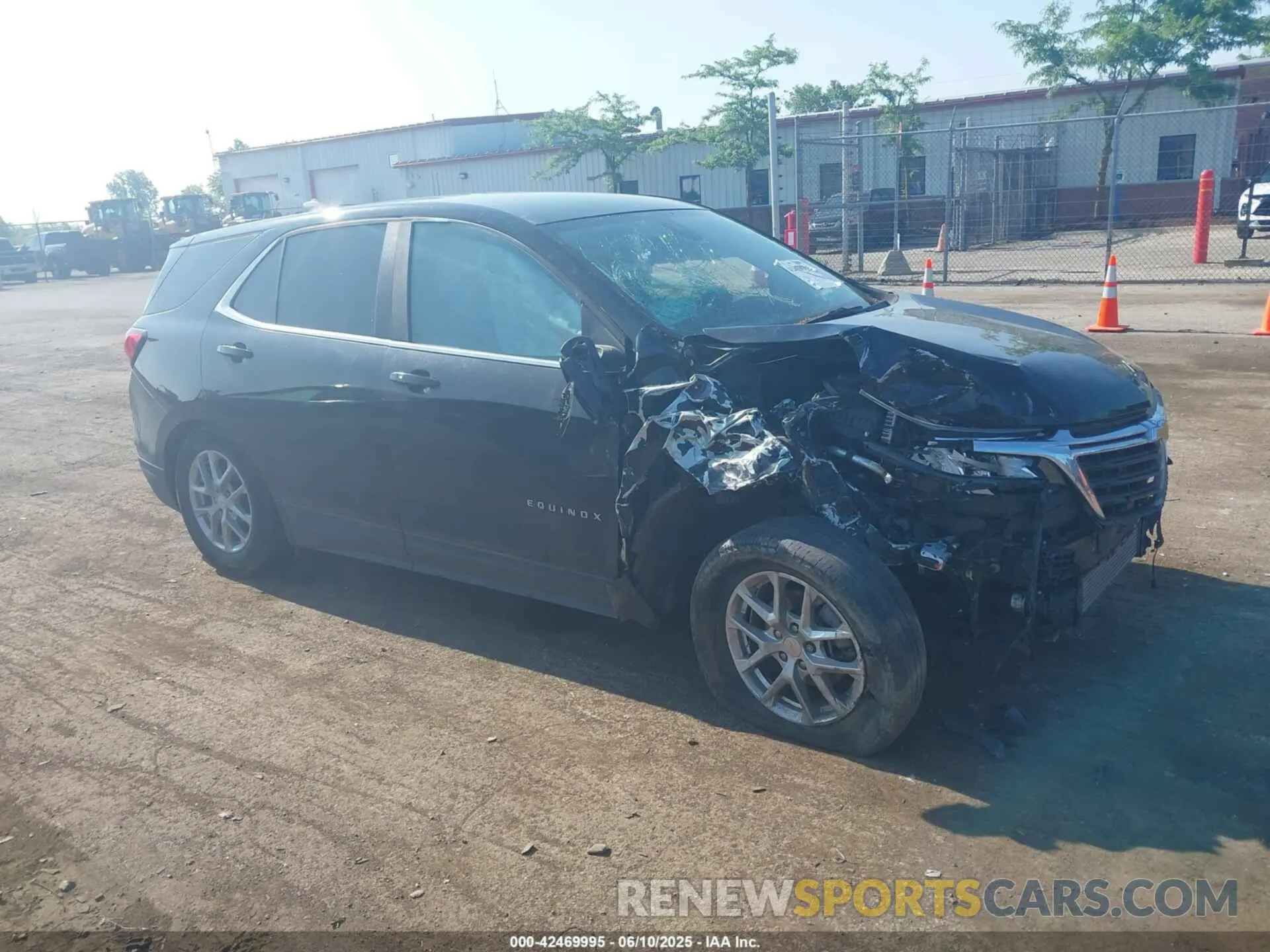 1 Photograph of a damaged car 3GNAXKEV0NL170053 CHEVROLET EQUINOX 2022