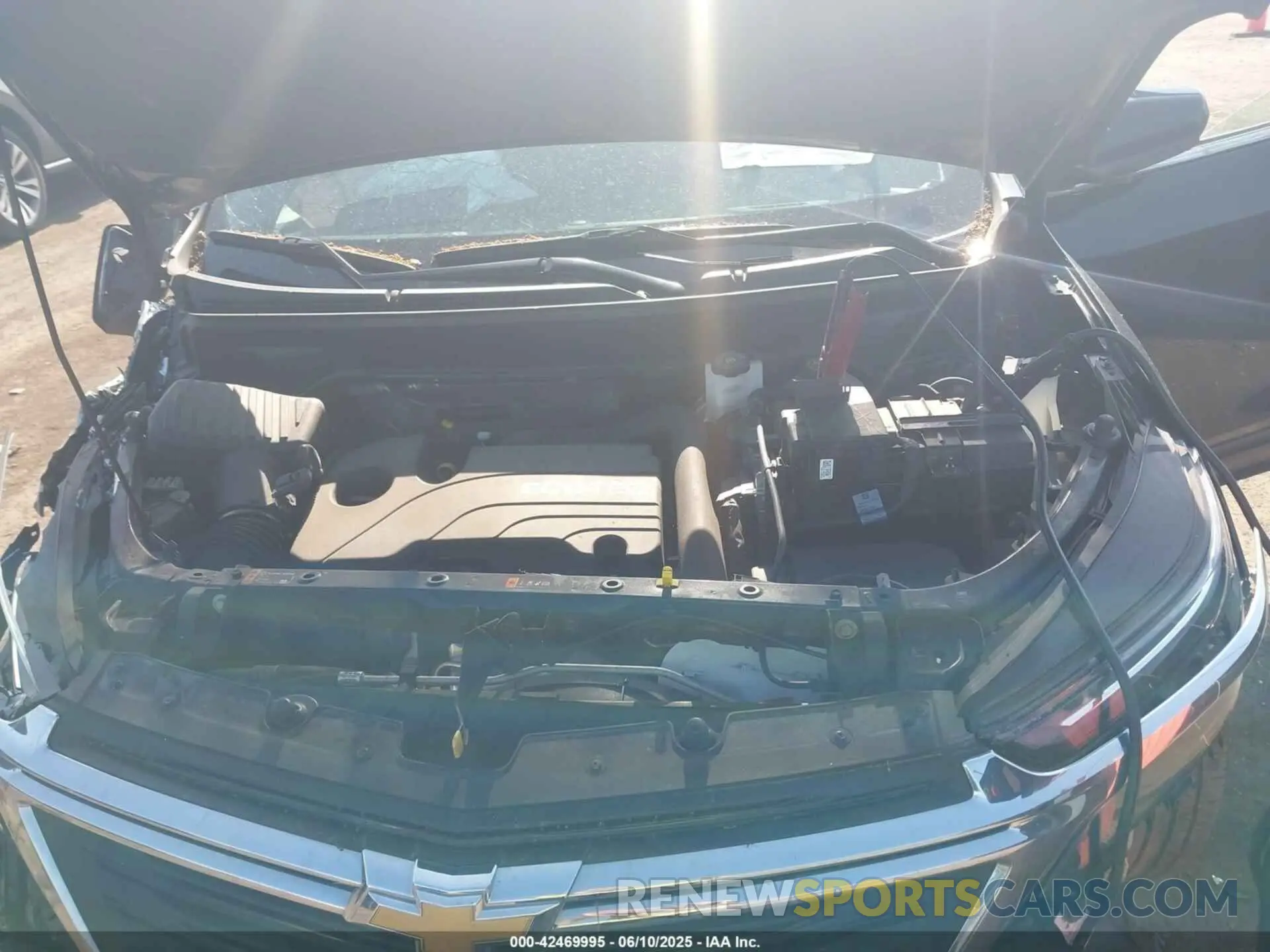10 Photograph of a damaged car 3GNAXKEV0NL170053 CHEVROLET EQUINOX 2022