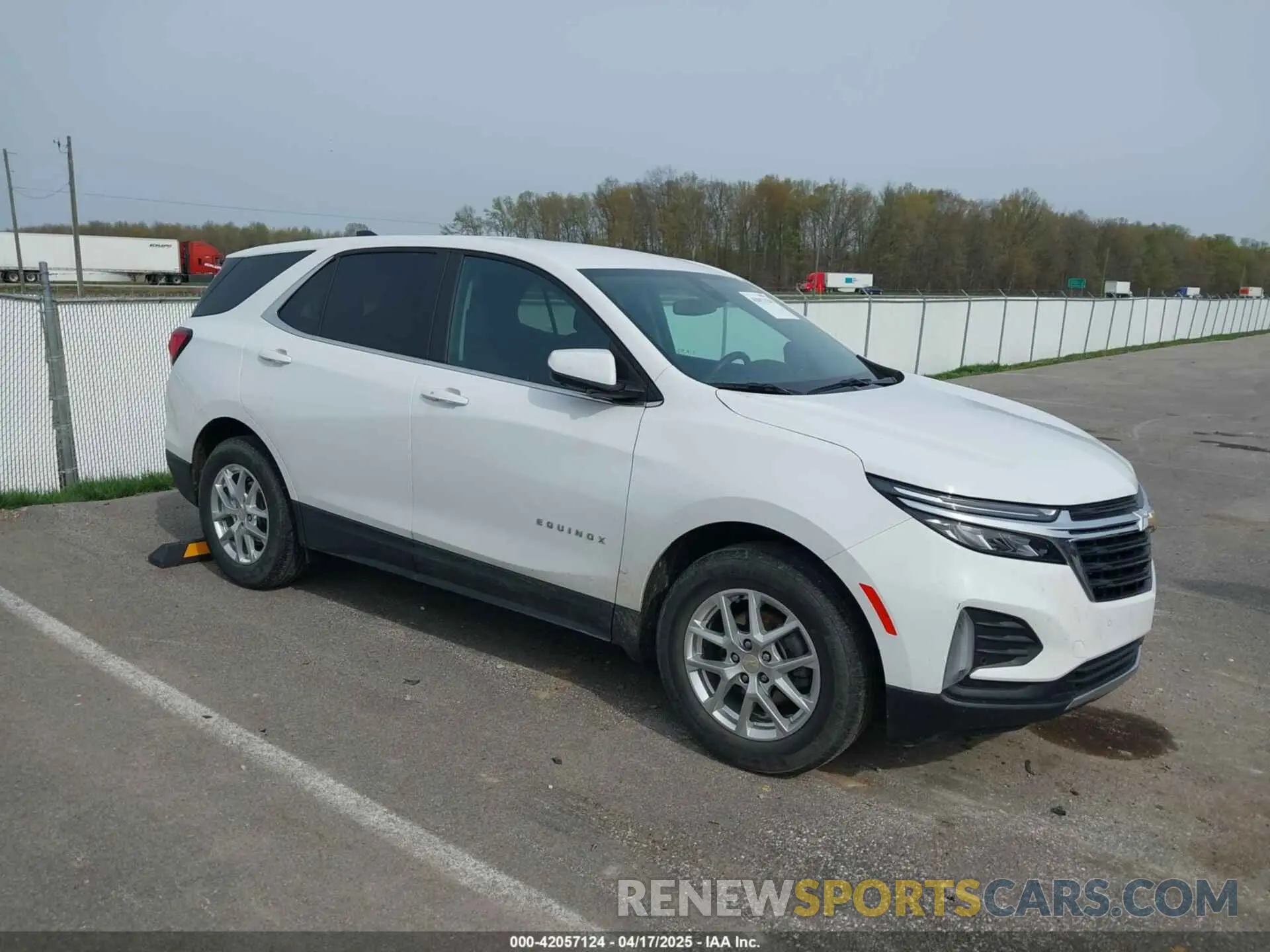 1 Photograph of a damaged car 3GNAXKEV0NL204590 CHEVROLET EQUINOX 2022