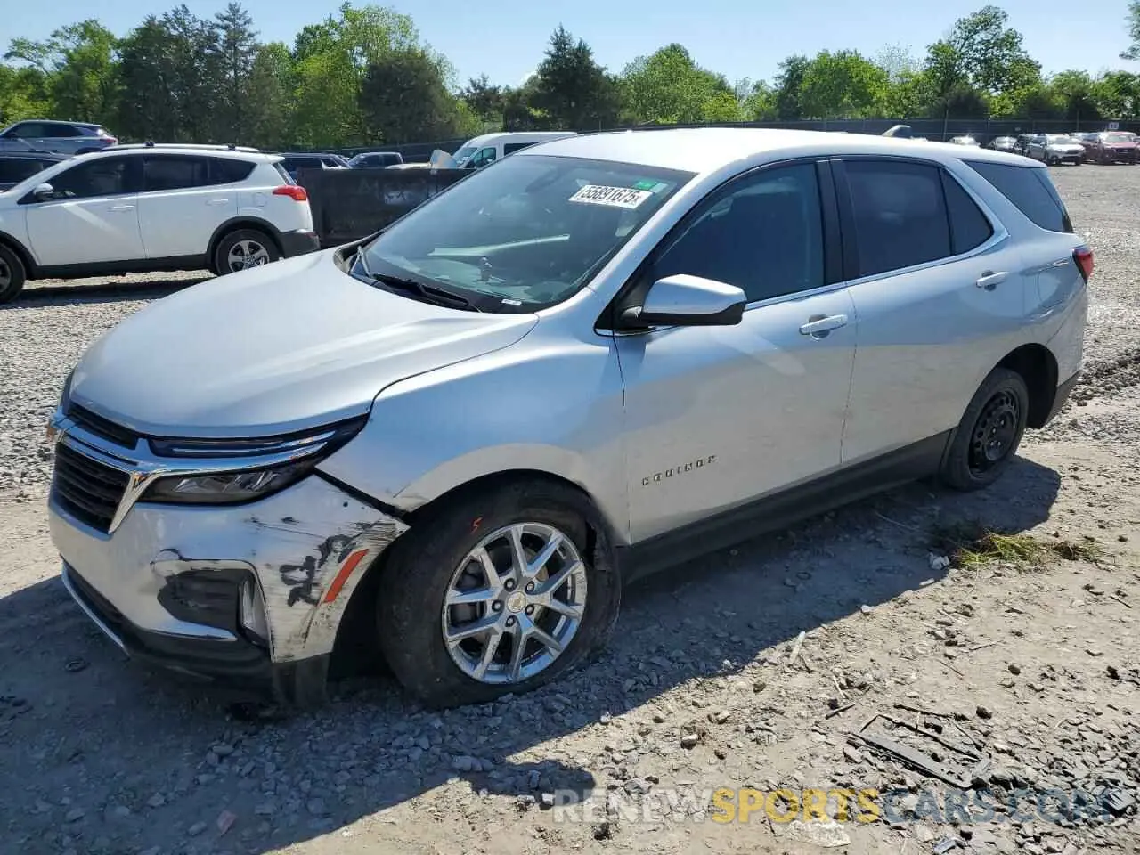 1 Photograph of a damaged car 3GNAXKEV0NL204802 CHEVROLET EQUINOX 2022