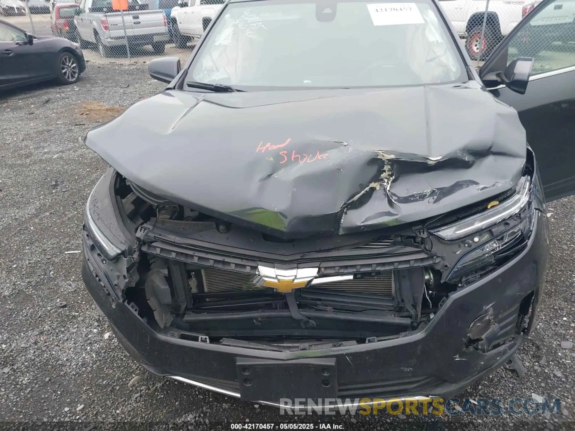 10 Photograph of a damaged car 3GNAXKEV0NS100297 CHEVROLET EQUINOX 2022