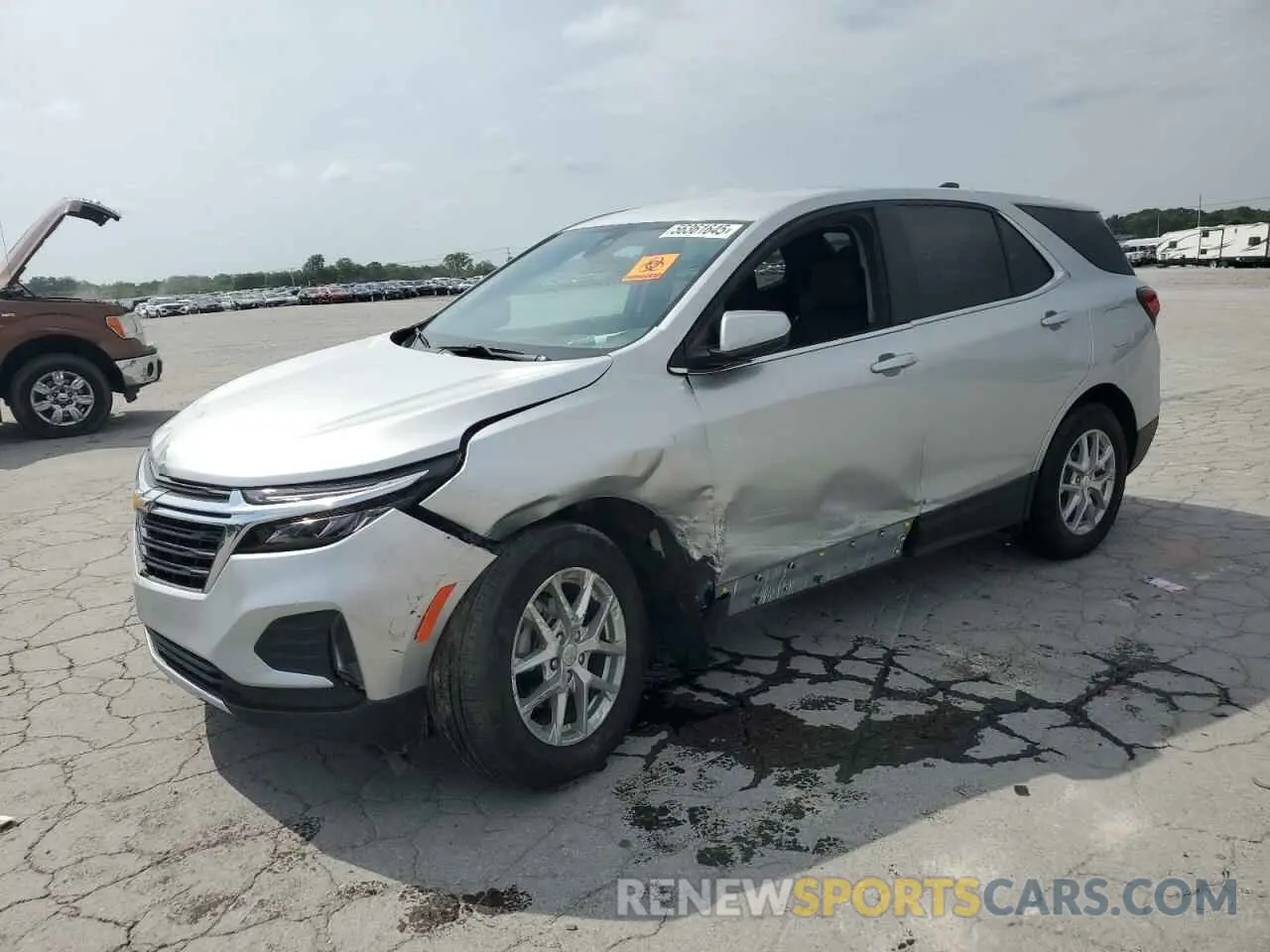 1 Photograph of a damaged car 3GNAXKEV0NS192771 CHEVROLET EQUINOX 2022
