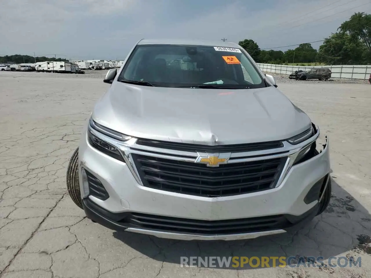 5 Photograph of a damaged car 3GNAXKEV0NS192771 CHEVROLET EQUINOX 2022