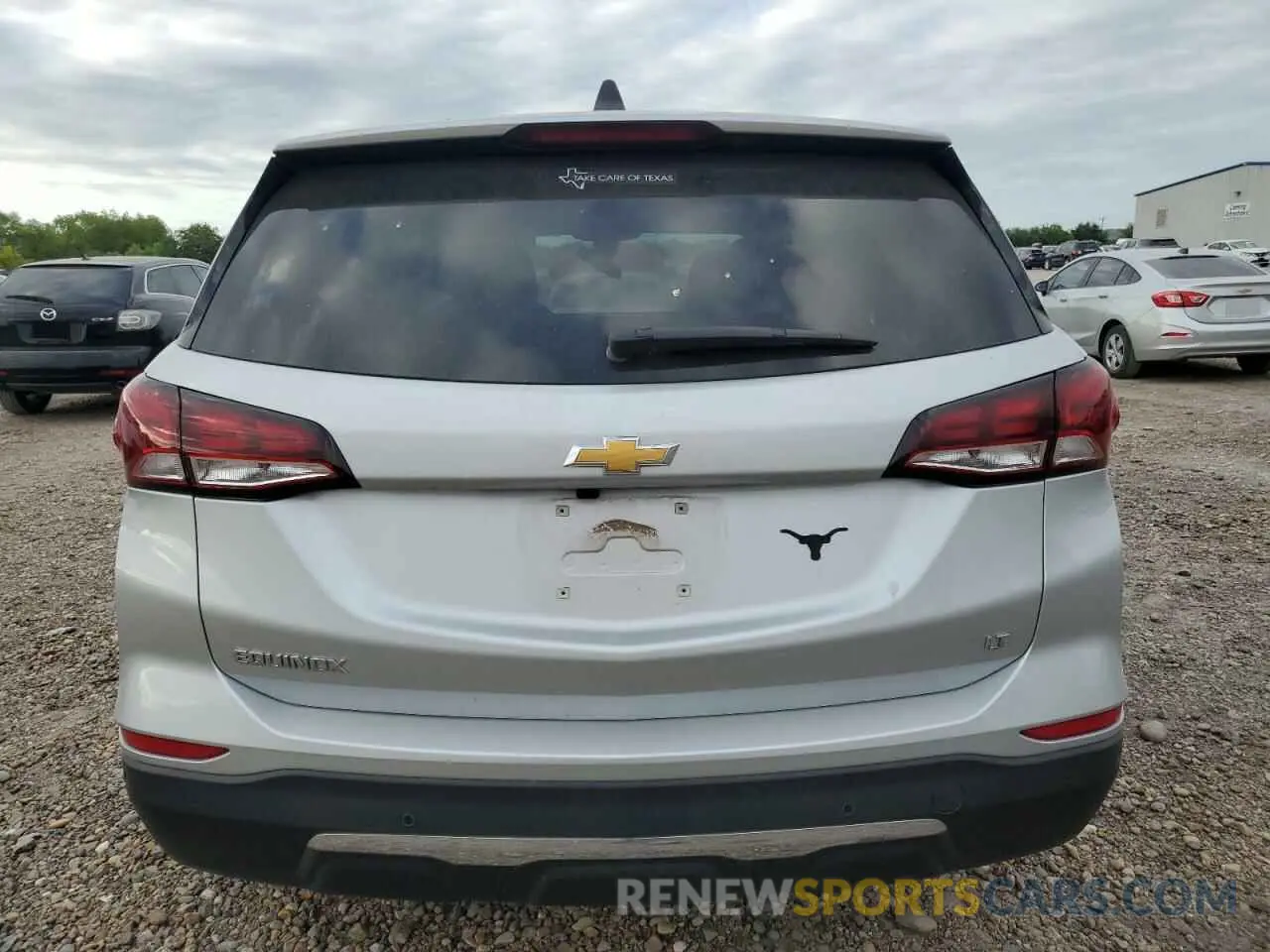 6 Photograph of a damaged car 3GNAXKEV0NS193161 CHEVROLET EQUINOX 2022