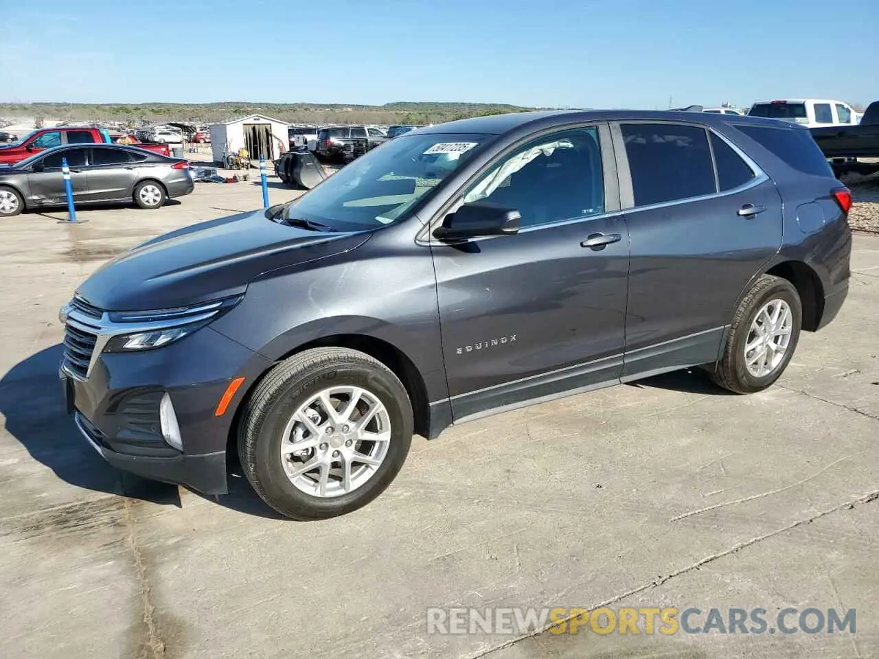 1 Photograph of a damaged car 3GNAXKEV0NS197484 CHEVROLET EQUINOX 2022