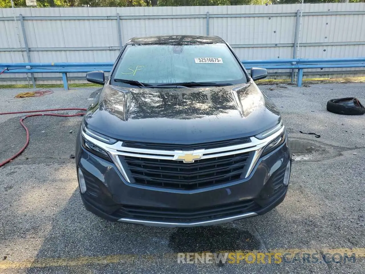 5 Photograph of a damaged car 3GNAXKEV0NS244335 CHEVROLET EQUINOX 2022