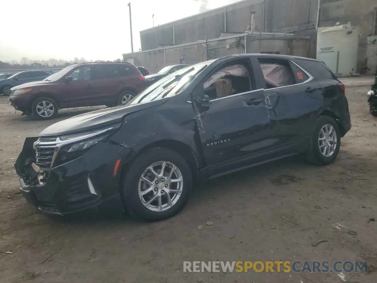 1 Photograph of a damaged car 3GNAXKEV1NL115238 CHEVROLET EQUINOX 2022