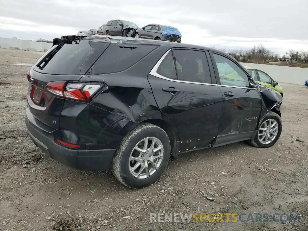 3 Photograph of a damaged car 3GNAXKEV1NL123002 CHEVROLET EQUINOX 2022