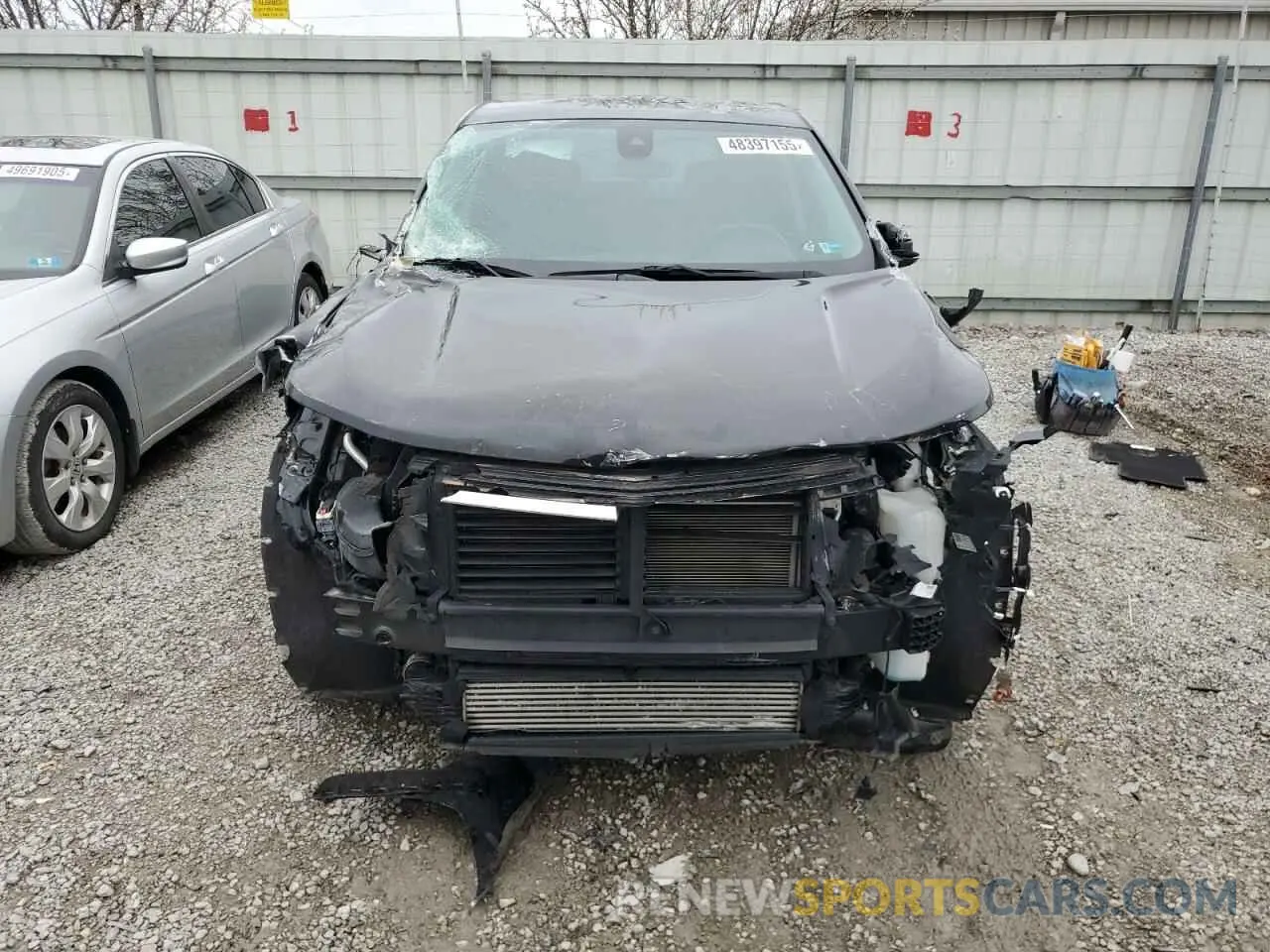 5 Photograph of a damaged car 3GNAXKEV1NL123002 CHEVROLET EQUINOX 2022