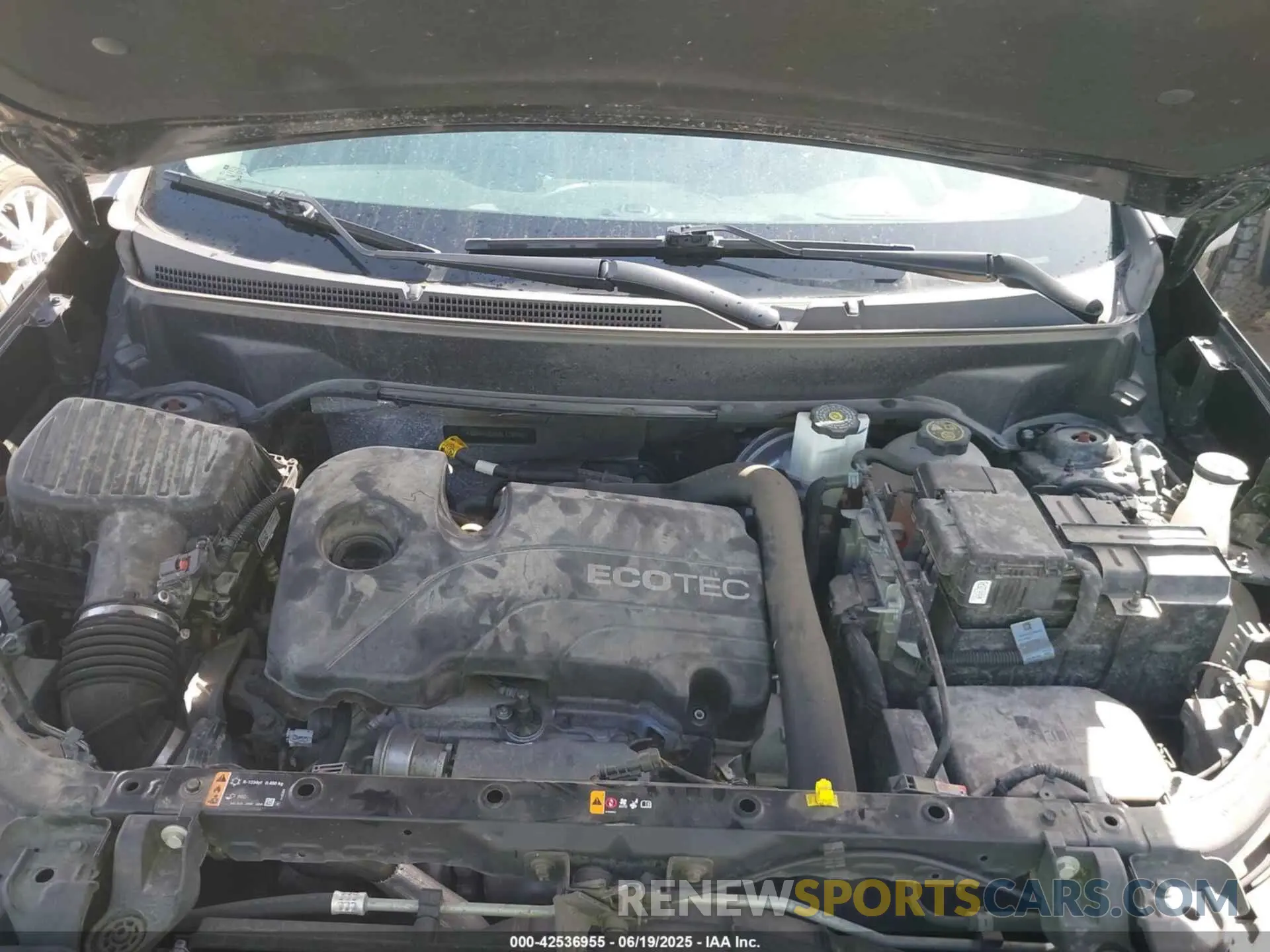 10 Photograph of a damaged car 3GNAXKEV1NL123095 CHEVROLET EQUINOX 2022