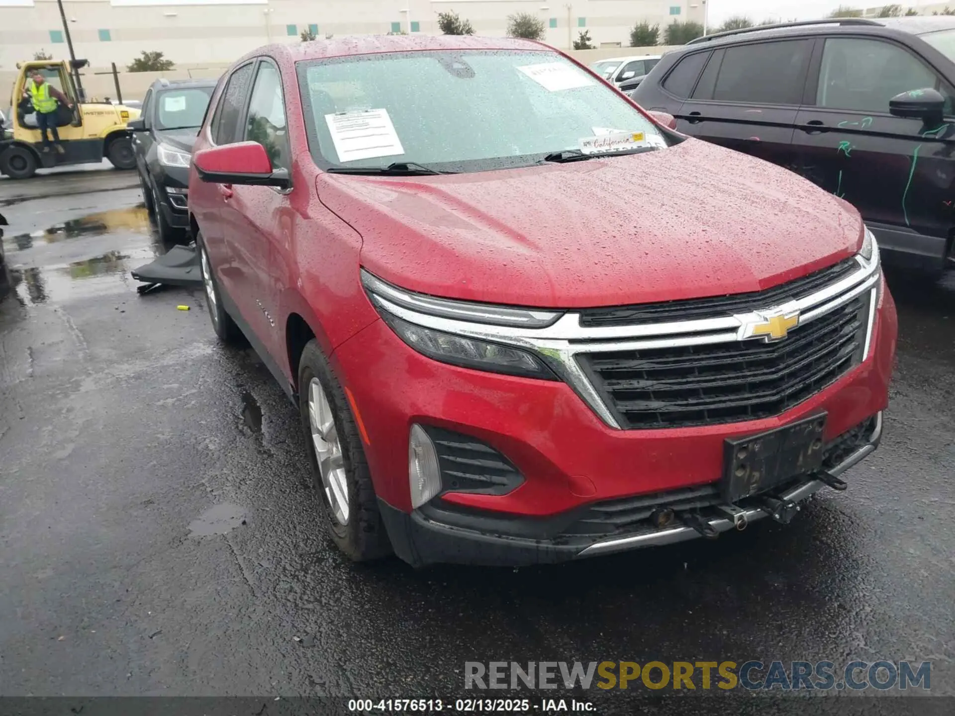 1 Photograph of a damaged car 3GNAXKEV1NL183605 CHEVROLET EQUINOX 2022