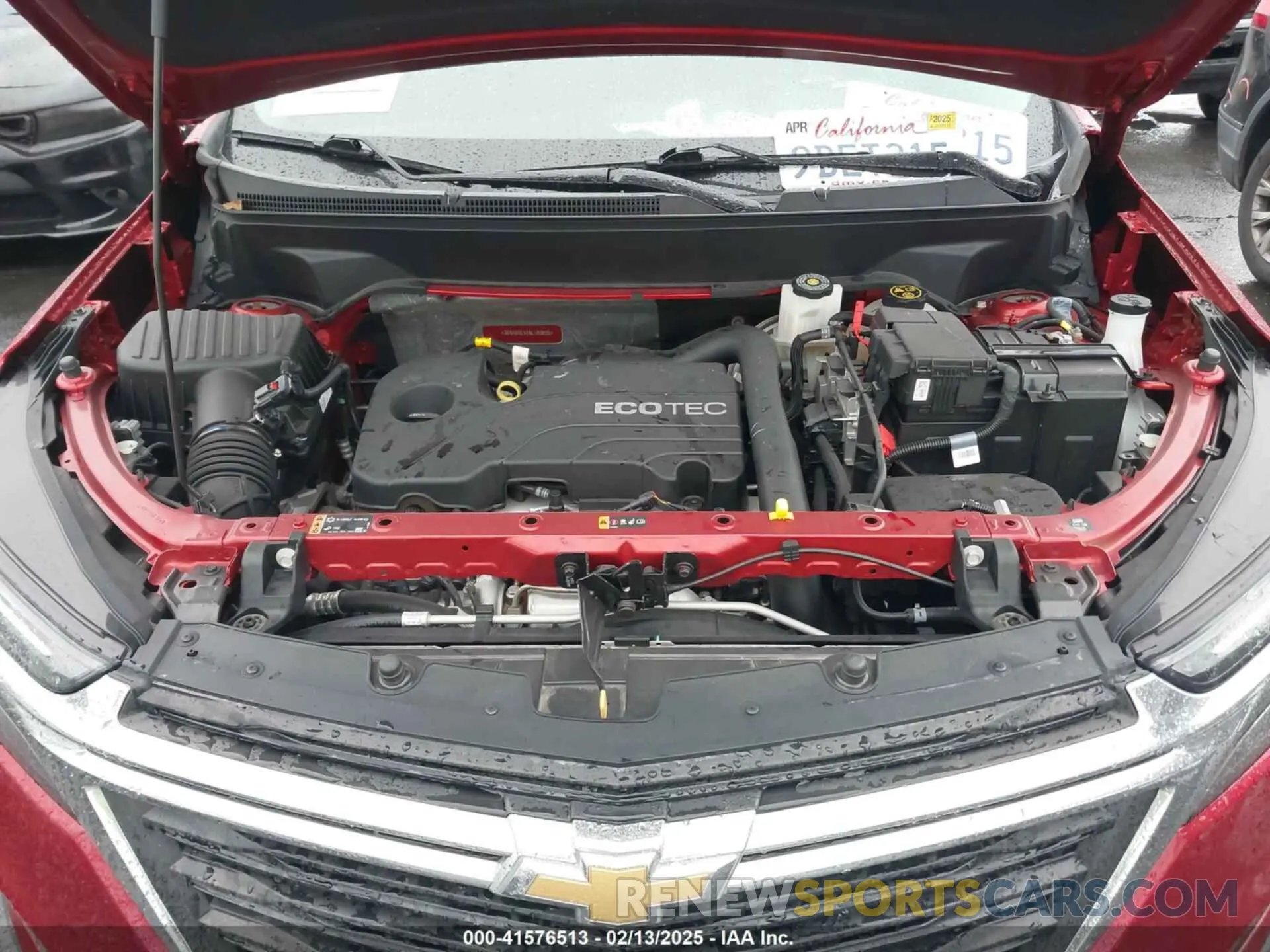 10 Photograph of a damaged car 3GNAXKEV1NL183605 CHEVROLET EQUINOX 2022