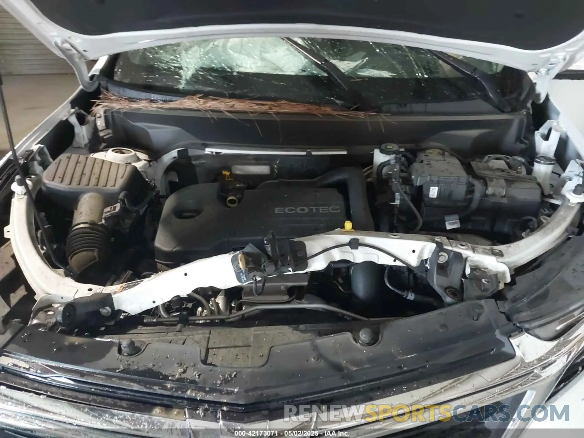 10 Photograph of a damaged car 3GNAXKEV1NL201617 CHEVROLET EQUINOX 2022