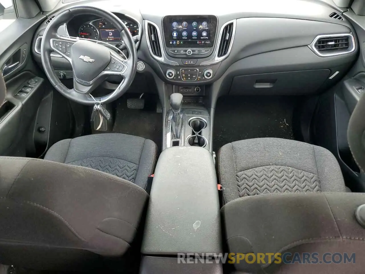 8 Photograph of a damaged car 3GNAXKEV1NL292047 CHEVROLET EQUINOX 2022