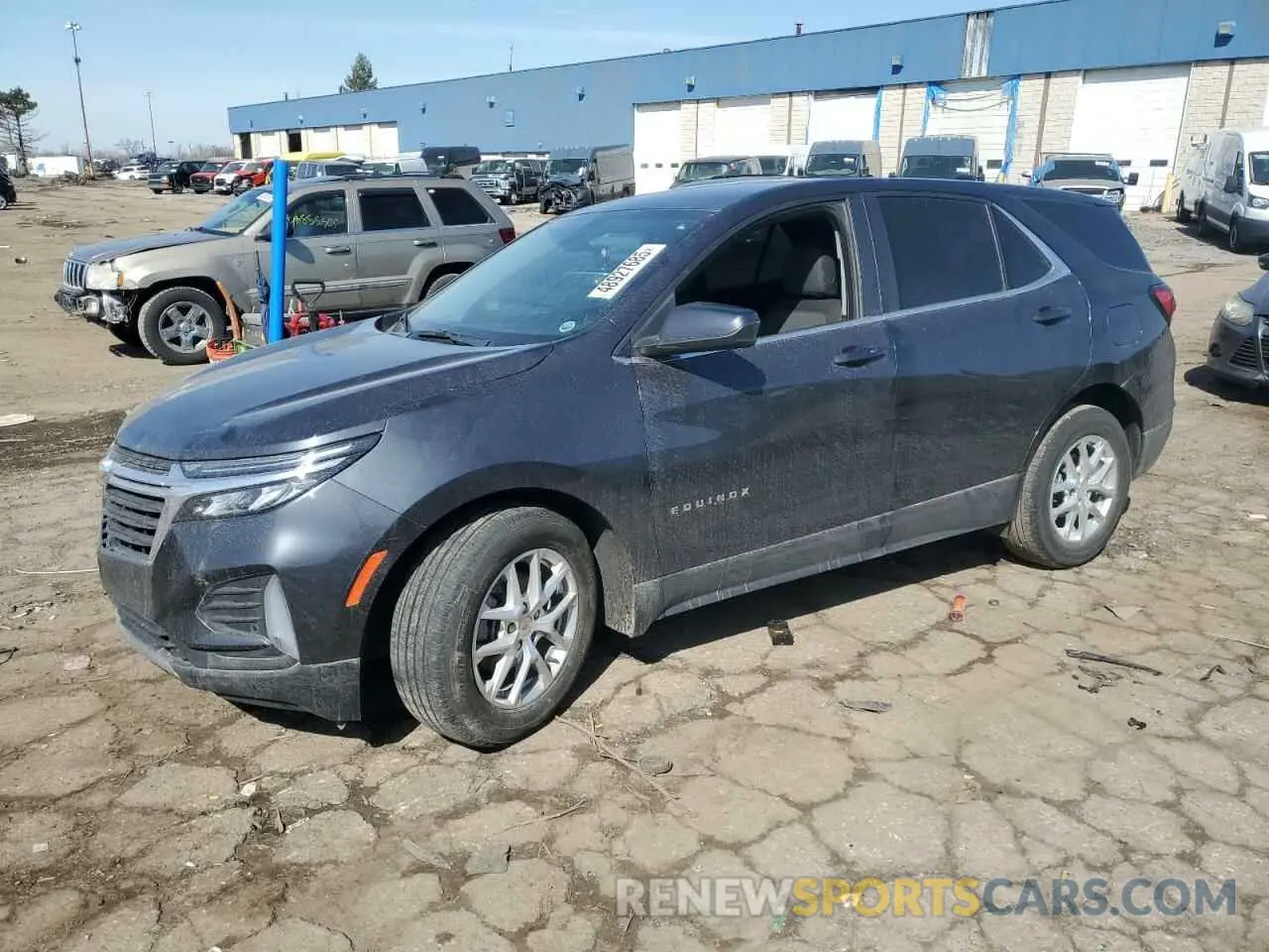 1 Photograph of a damaged car 3GNAXKEV1NS197946 CHEVROLET EQUINOX 2022