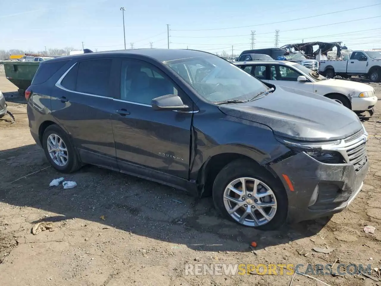 4 Photograph of a damaged car 3GNAXKEV1NS197946 CHEVROLET EQUINOX 2022