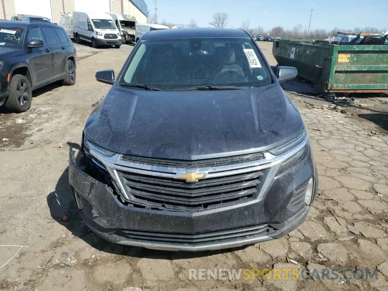 5 Photograph of a damaged car 3GNAXKEV1NS197946 CHEVROLET EQUINOX 2022