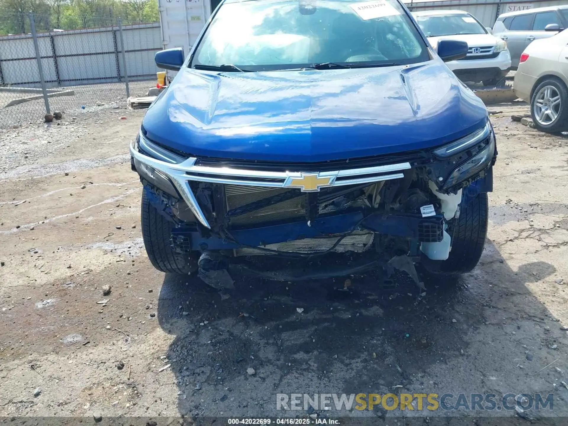 6 Photograph of a damaged car 3GNAXKEV2NL131190 CHEVROLET EQUINOX 2022