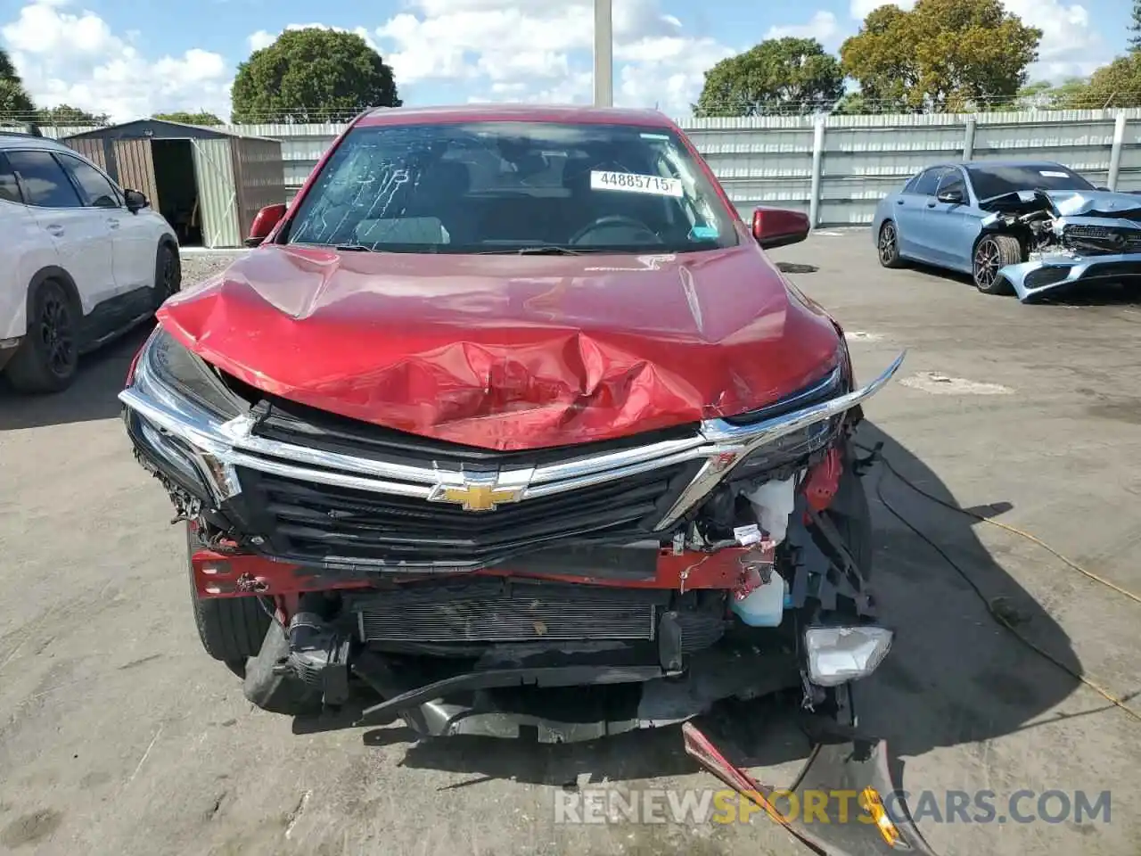 5 Photograph of a damaged car 3GNAXKEV2NL155151 CHEVROLET EQUINOX 2022