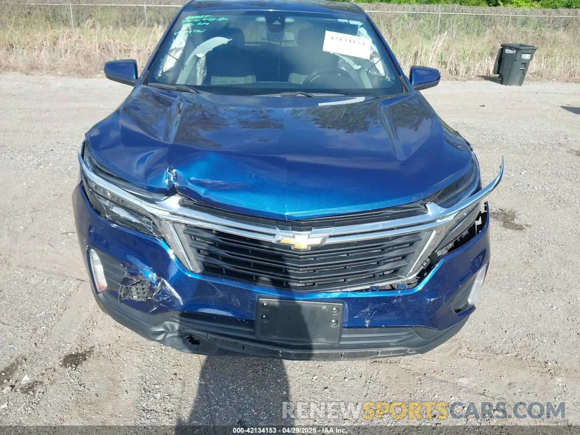 6 Photograph of a damaged car 3GNAXKEV2NL193429 CHEVROLET EQUINOX 2022