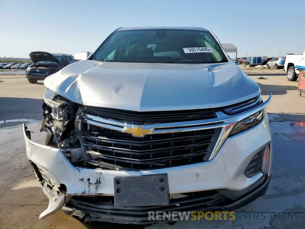 5 Photograph of a damaged car 3GNAXKEV2NL212058 CHEVROLET EQUINOX 2022