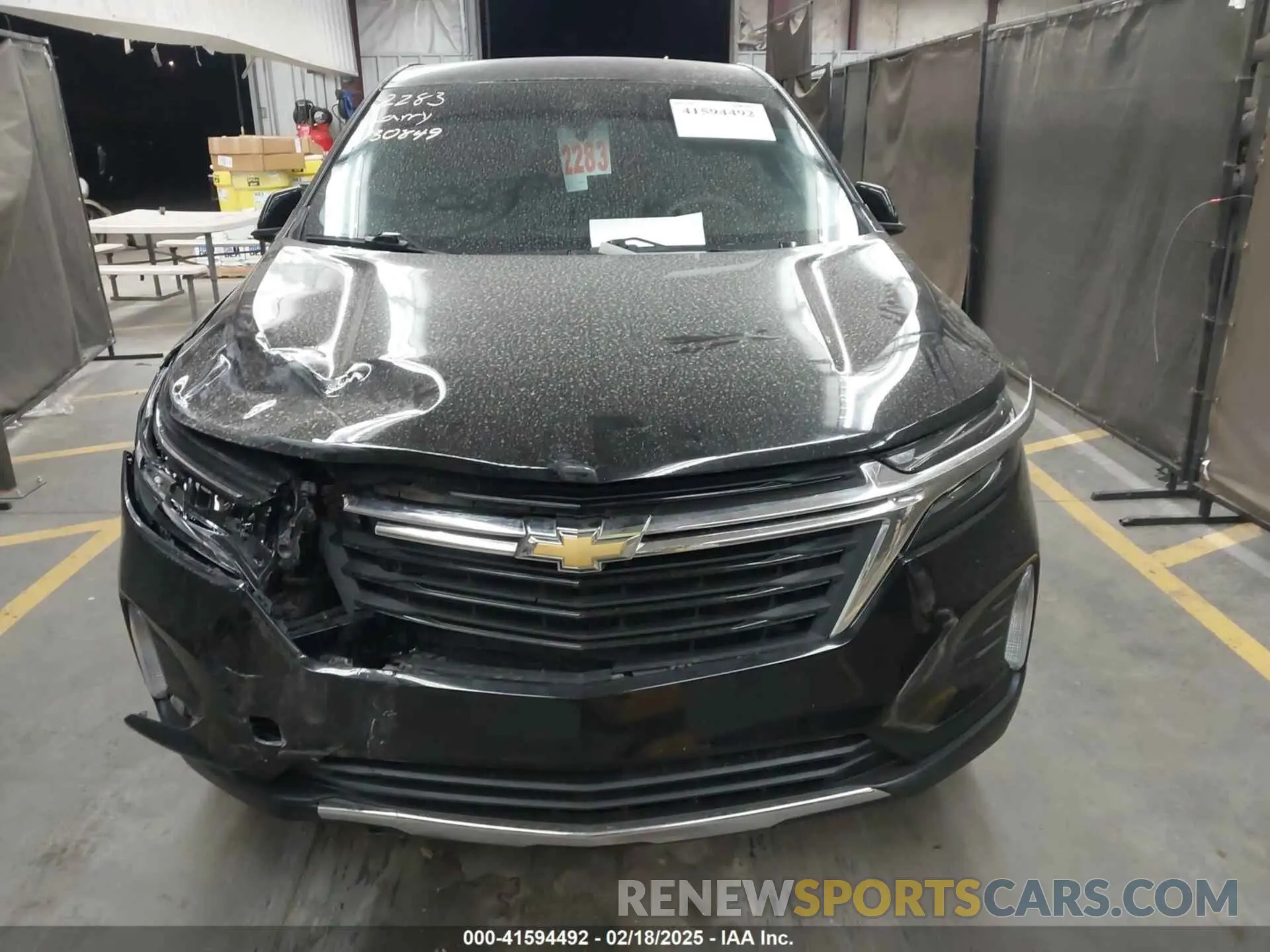 12 Photograph of a damaged car 3GNAXKEV2NL250051 CHEVROLET EQUINOX 2022