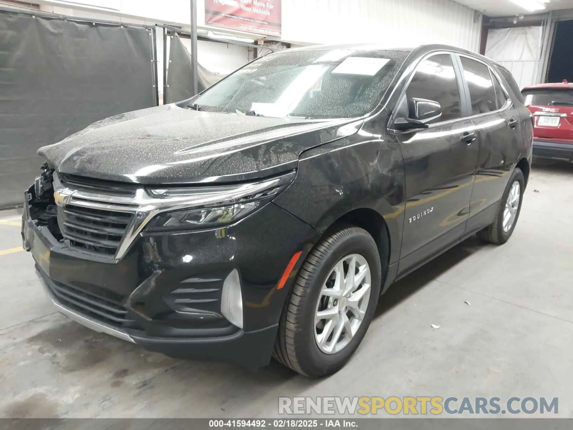 2 Photograph of a damaged car 3GNAXKEV2NL250051 CHEVROLET EQUINOX 2022