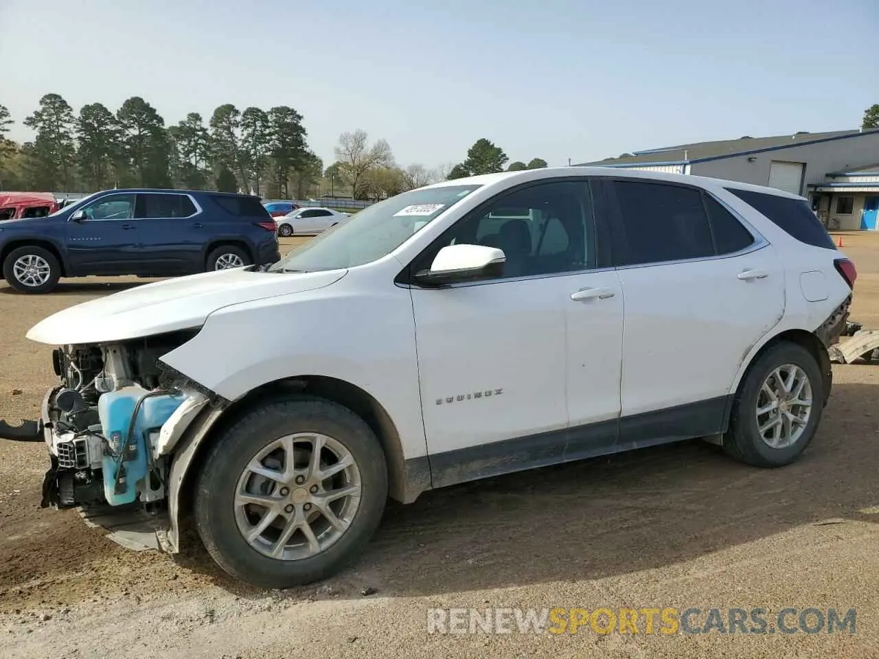 1 Photograph of a damaged car 3GNAXKEV2NL296835 CHEVROLET EQUINOX 2022