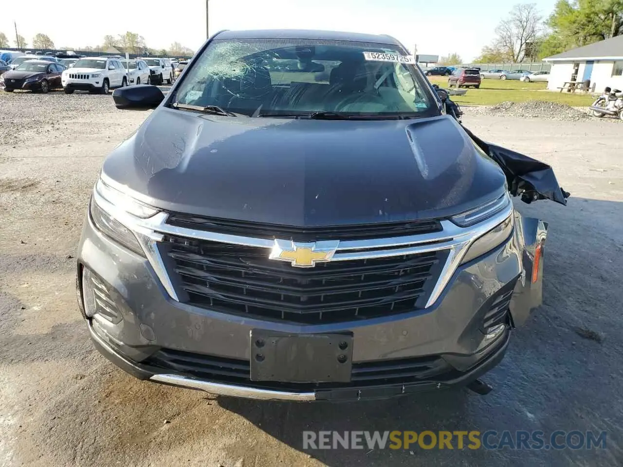 5 Photograph of a damaged car 3GNAXKEV2NS213670 CHEVROLET EQUINOX 2022