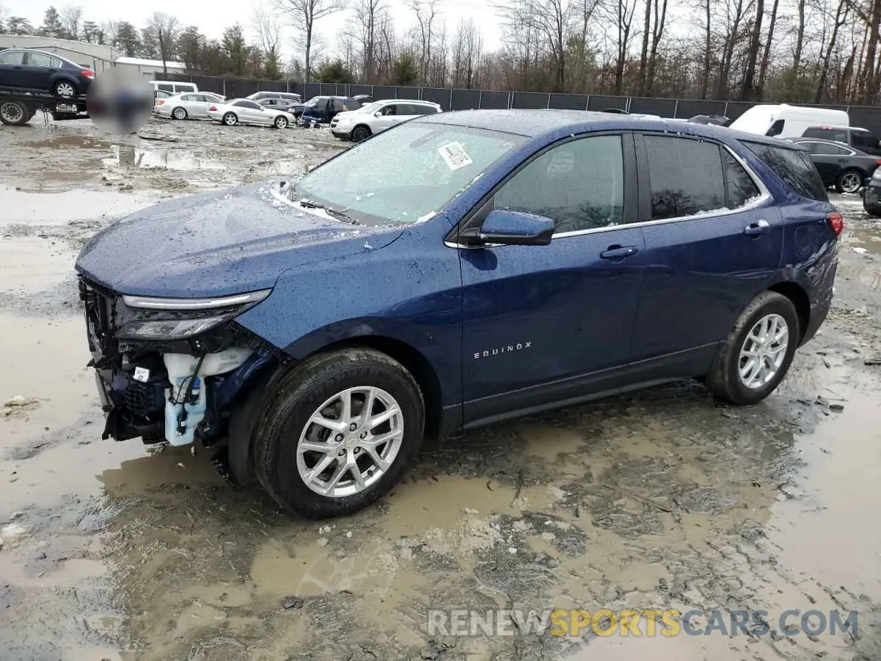 1 Photograph of a damaged car 3GNAXKEV3NL110042 CHEVROLET EQUINOX 2022