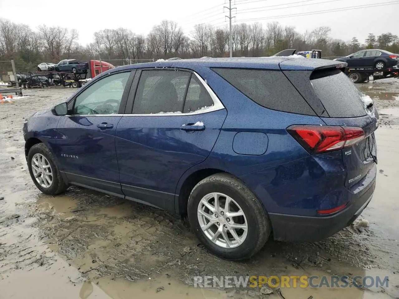 2 Photograph of a damaged car 3GNAXKEV3NL110042 CHEVROLET EQUINOX 2022