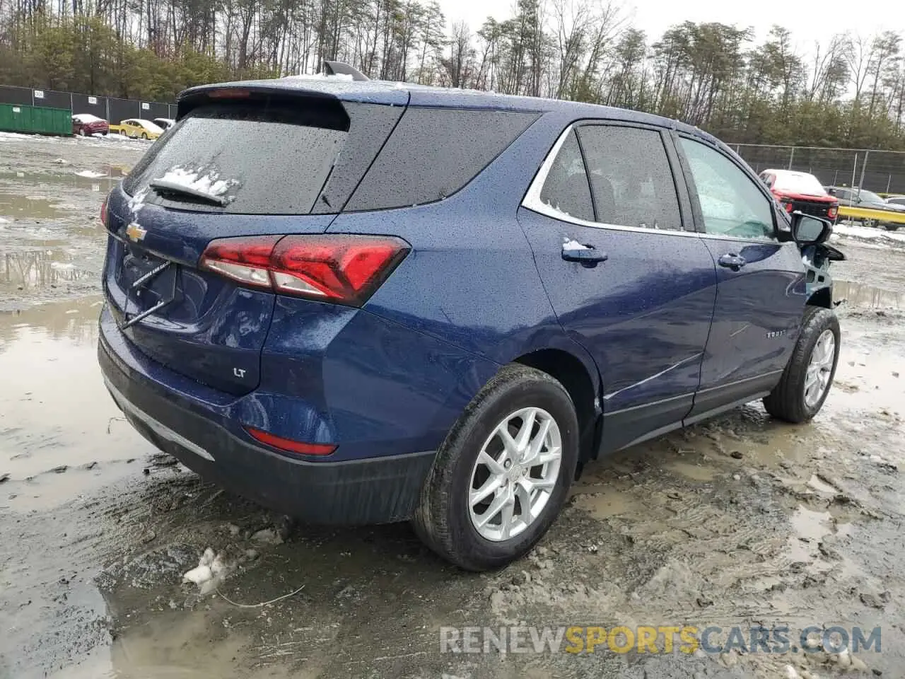 3 Photograph of a damaged car 3GNAXKEV3NL110042 CHEVROLET EQUINOX 2022