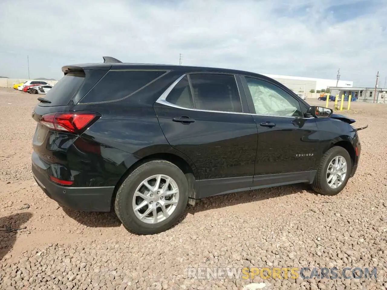 3 Photograph of a damaged car 3GNAXKEV3NL113961 CHEVROLET EQUINOX 2022