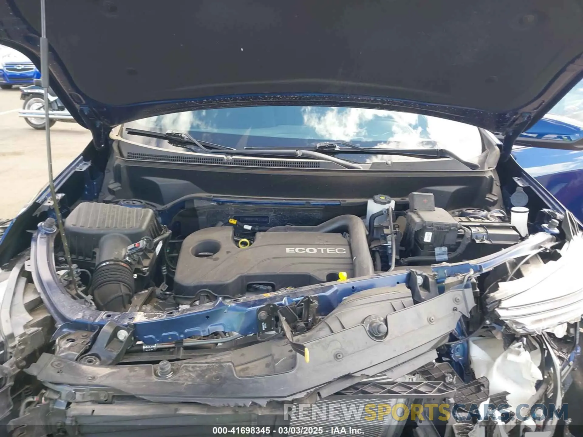 10 Photograph of a damaged car 3GNAXKEV3NL117010 CHEVROLET EQUINOX 2022