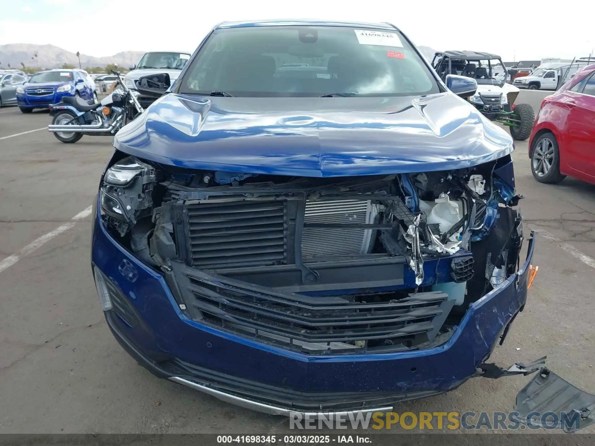 12 Photograph of a damaged car 3GNAXKEV3NL117010 CHEVROLET EQUINOX 2022