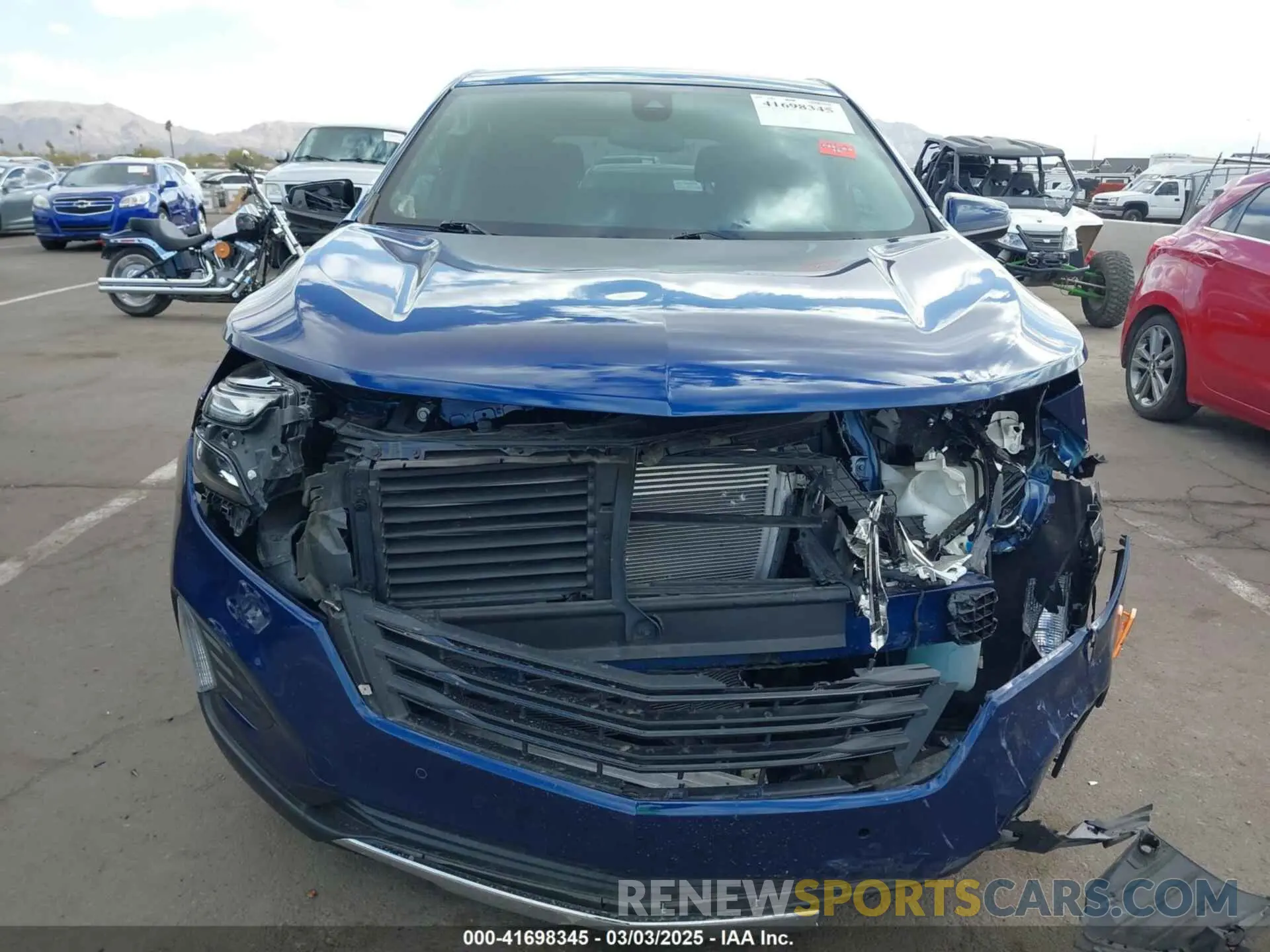 6 Photograph of a damaged car 3GNAXKEV3NL117010 CHEVROLET EQUINOX 2022